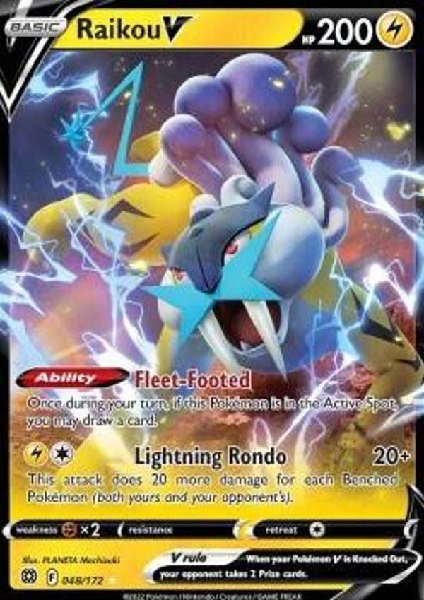 Raikou V 048/172 Brilliant Stars