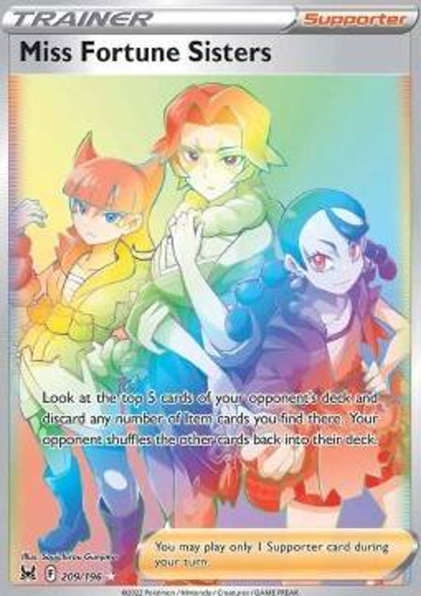 Miss Fortune Sisters 209/196 Lost Origin