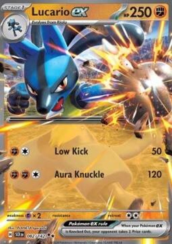 Lucario Ex 082/142 Stellar Crown