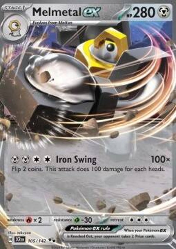 Melmetal Ex 105/142 Stellar Crown