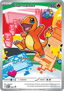 Charmander MEP 038 Promo