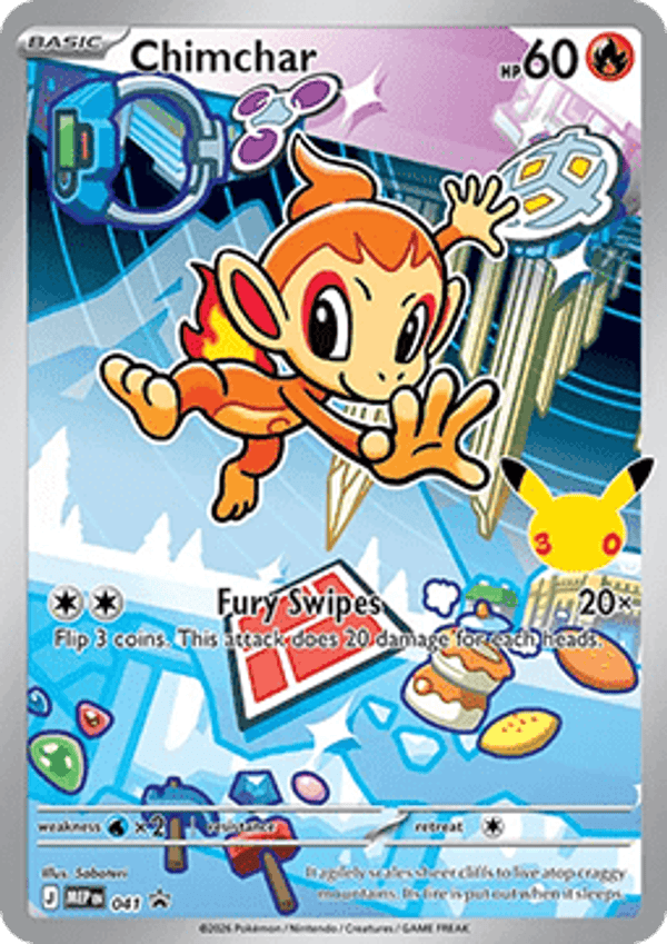 Chimchar MEP 041 Promo