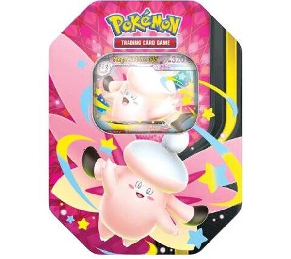 Mega Moonlit Mega Clefable Ex Tin