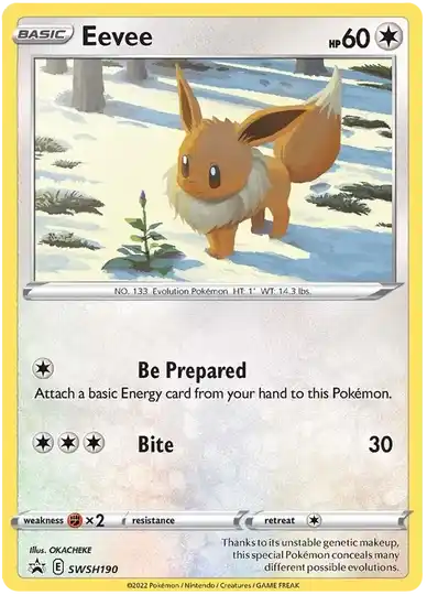 Eevee Promo SWSH190