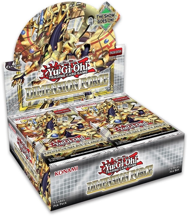 Booster Box Dimension Force Yu Gi Oh