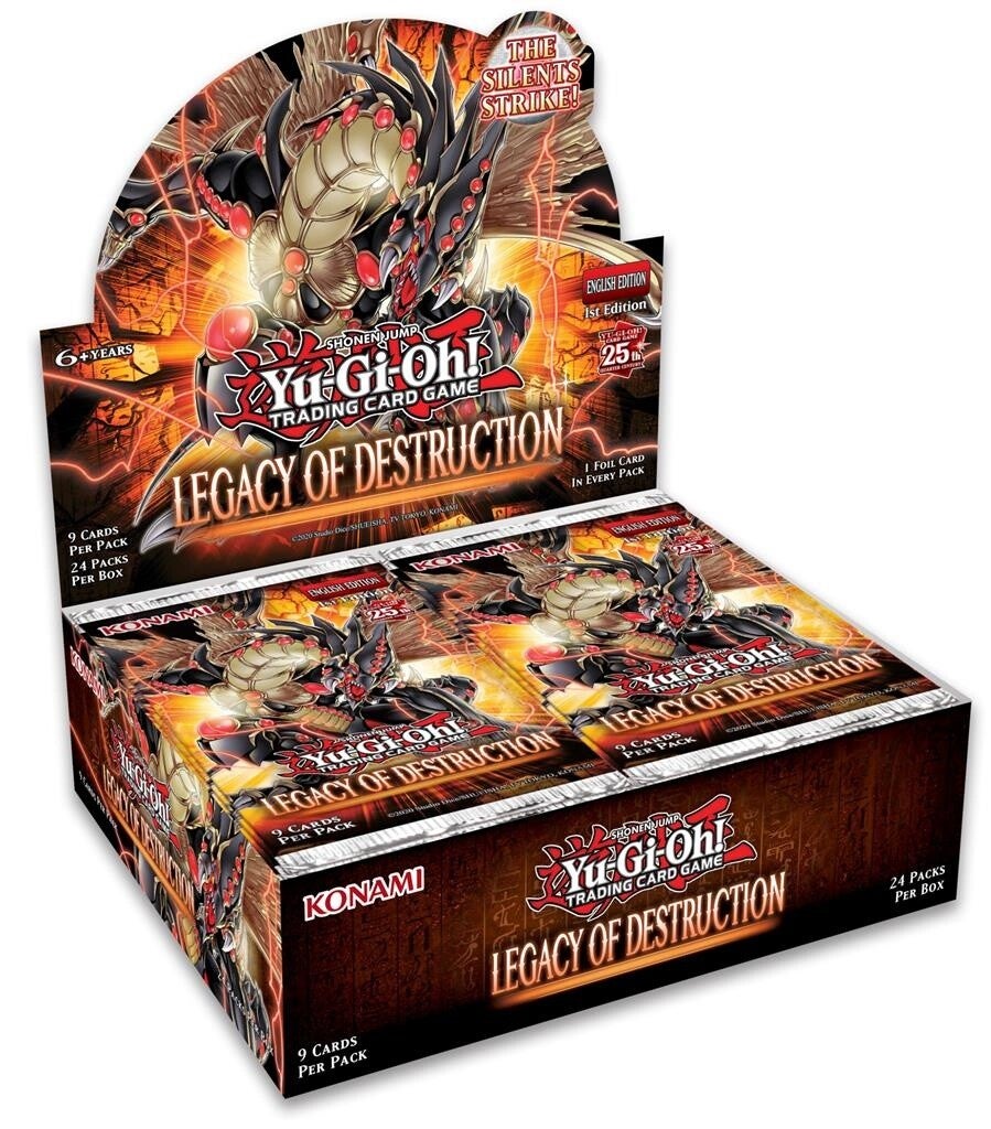 Booster Box Legacy Of Destruction Yu Gi Oh