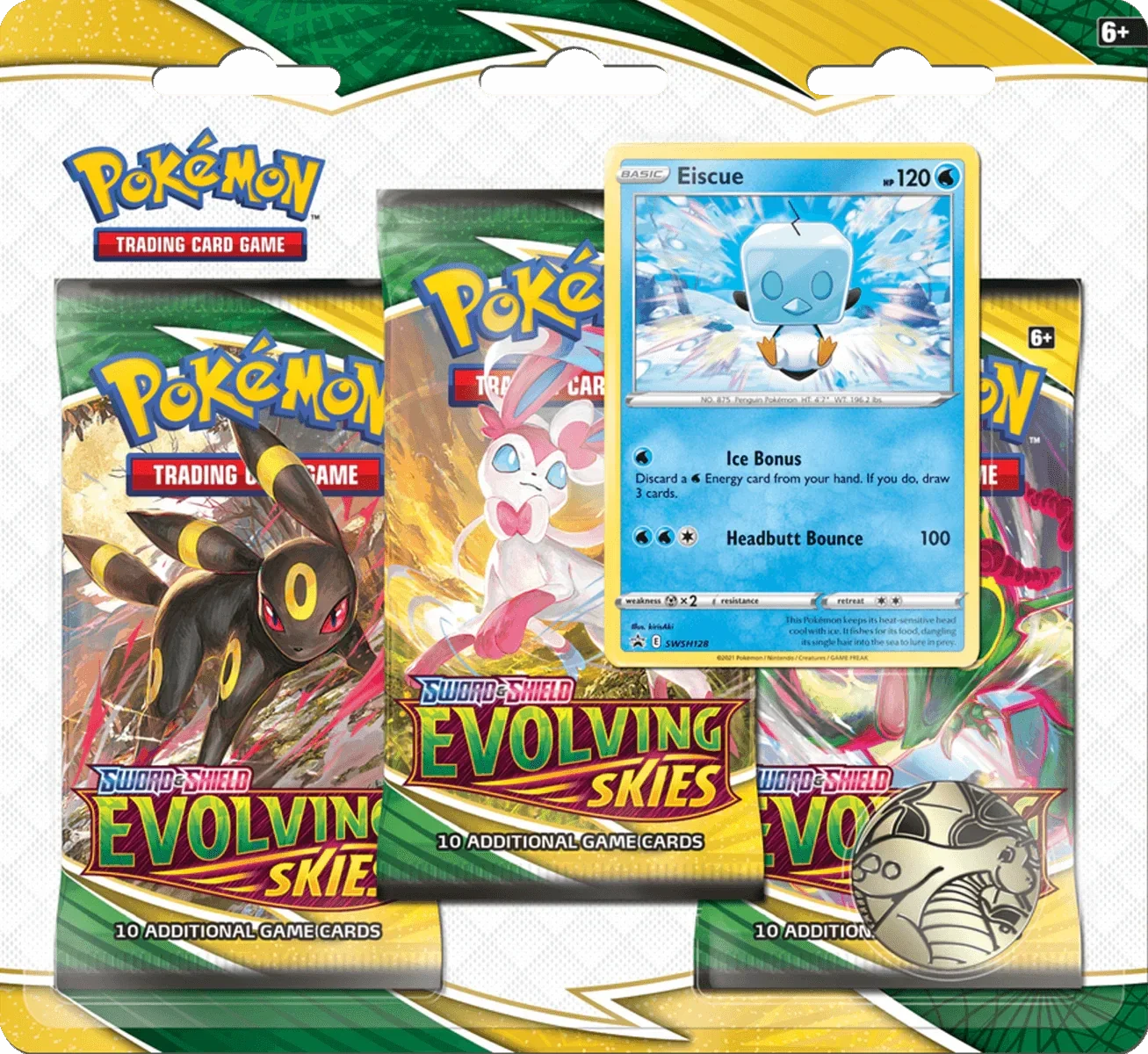 3 Pack Blister Evolving Skies Eiscue