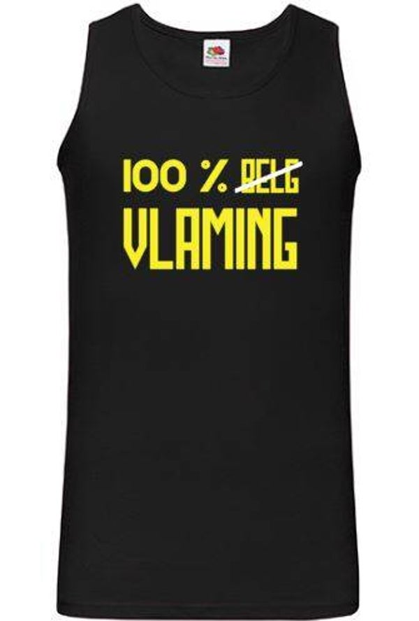 singlet "100% Vlaming