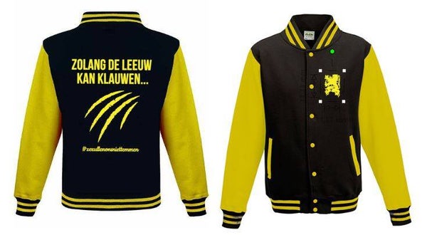 Sweat jacket Zolang de leeuw...