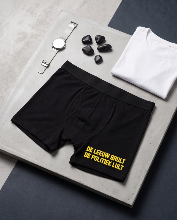 Boxershort "De leeuw brult ...