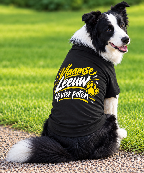 Vlaamse Leeuw op 4 poten t-shirt