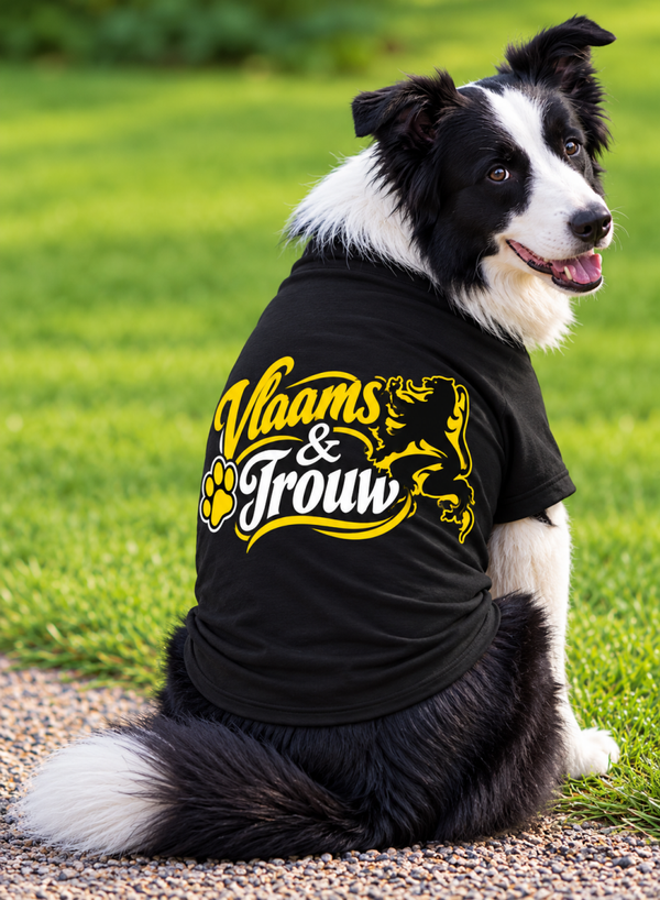 Vlaams en trouw t-shirt