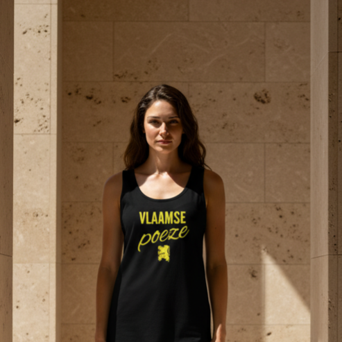 dames top "Vlaamse poeze"