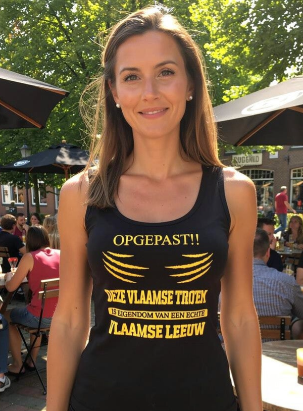 dames top"deze tieten"