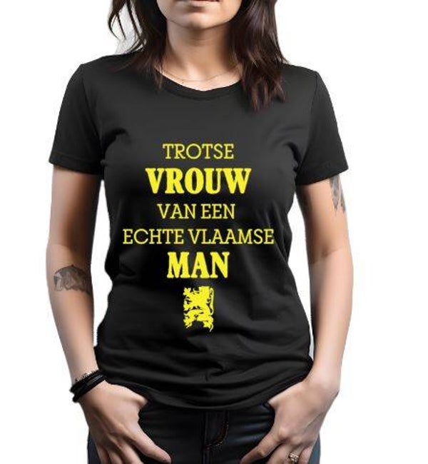 Trotse Vlaamse vrouw