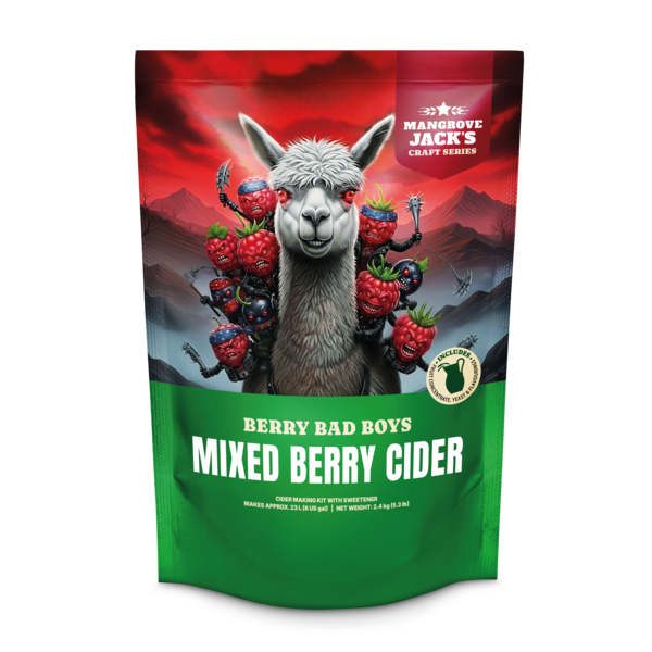 Mangrove Jacks Mixed Berry Cider 2,5 kg.Art.nr.19006
