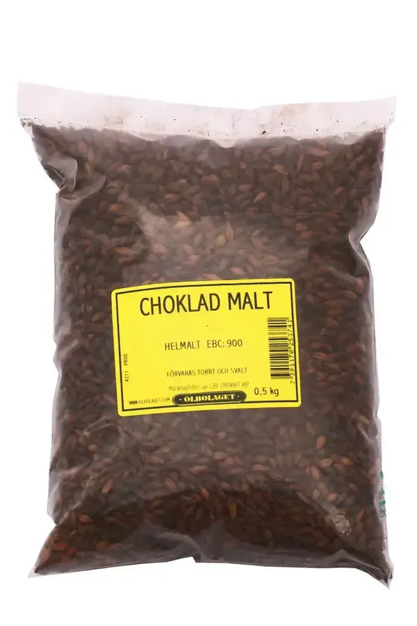 Chokladmalt hel 0,5 kg EBC 900