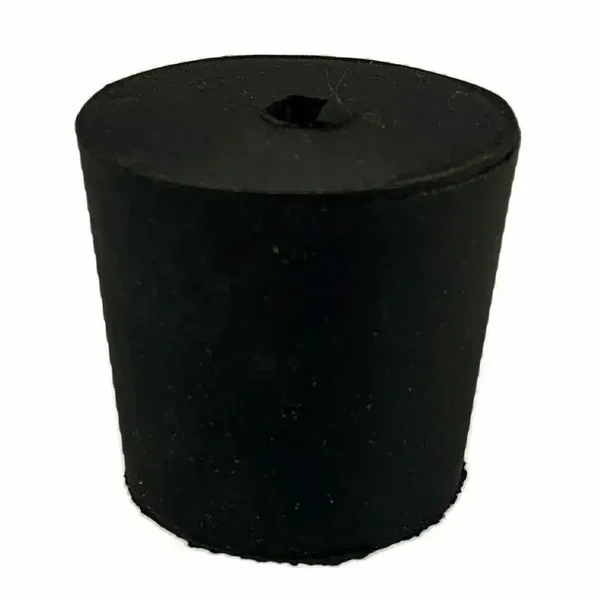 Gummipropp 40×35 med 9mm hål, svart