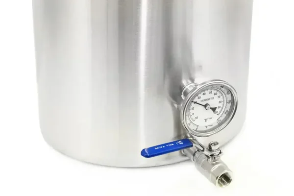 Gryta 20 liter med tappkran & termometer
