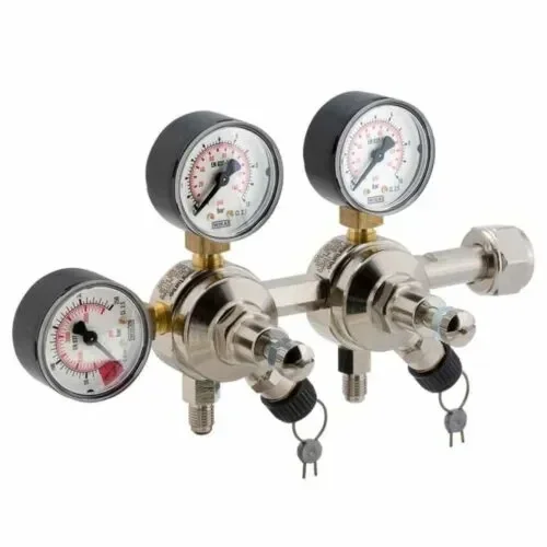 Oxyturbo – Dubbel Kolsyreregulator (3 klockor)