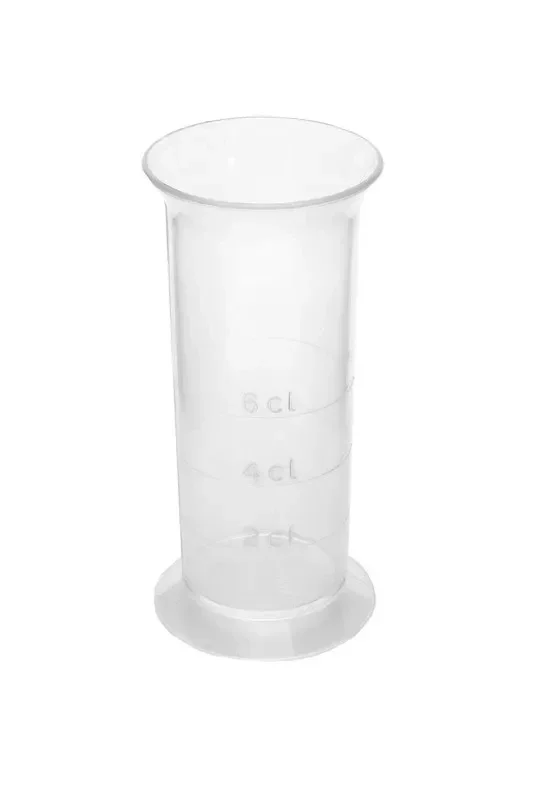 Mätglas 2-4-6 cl i plast