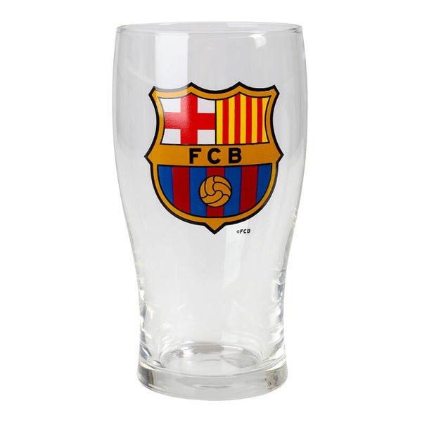 Licensierat ölglas med topplaget från katalonien, FC Barcelona!