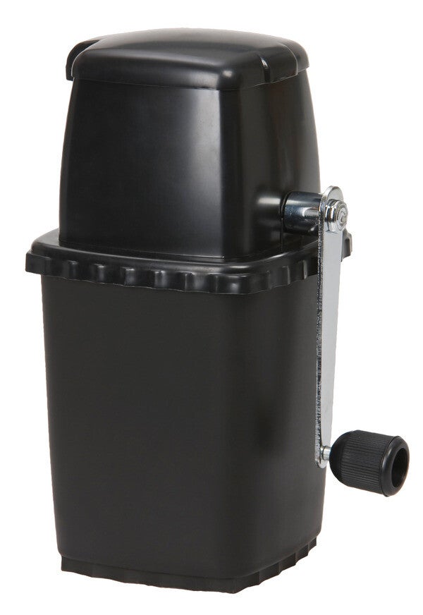 Iskross tillverkad i hårdplast och veven i metall.