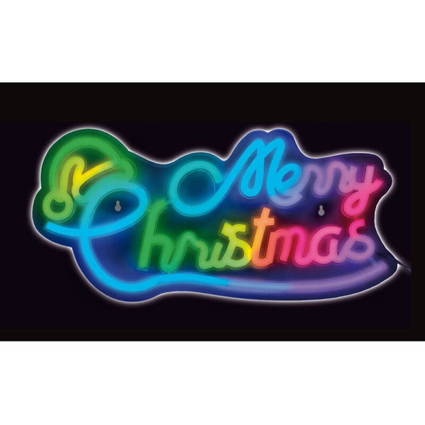 Neon skylt Merry Christmas