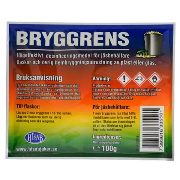 Bryggrens,rengöringsmedel