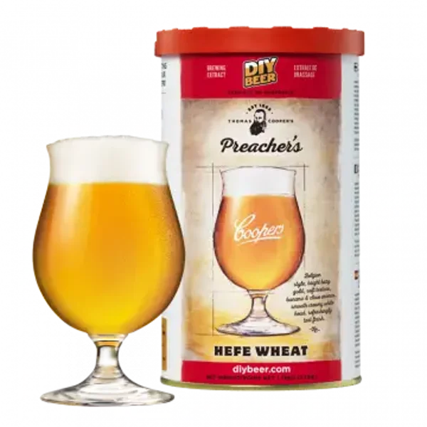 Coopers Thomas Coopers Series – Preacher`s Hefe Wheat 1,7 kg (Veteöl)  art.nr 19429