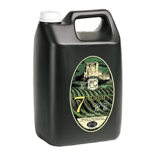 Komplett vinfabrik med Falcon Crest 7 dagars vitvin Art.nr 1100.Göra eget vin kit -23 liter