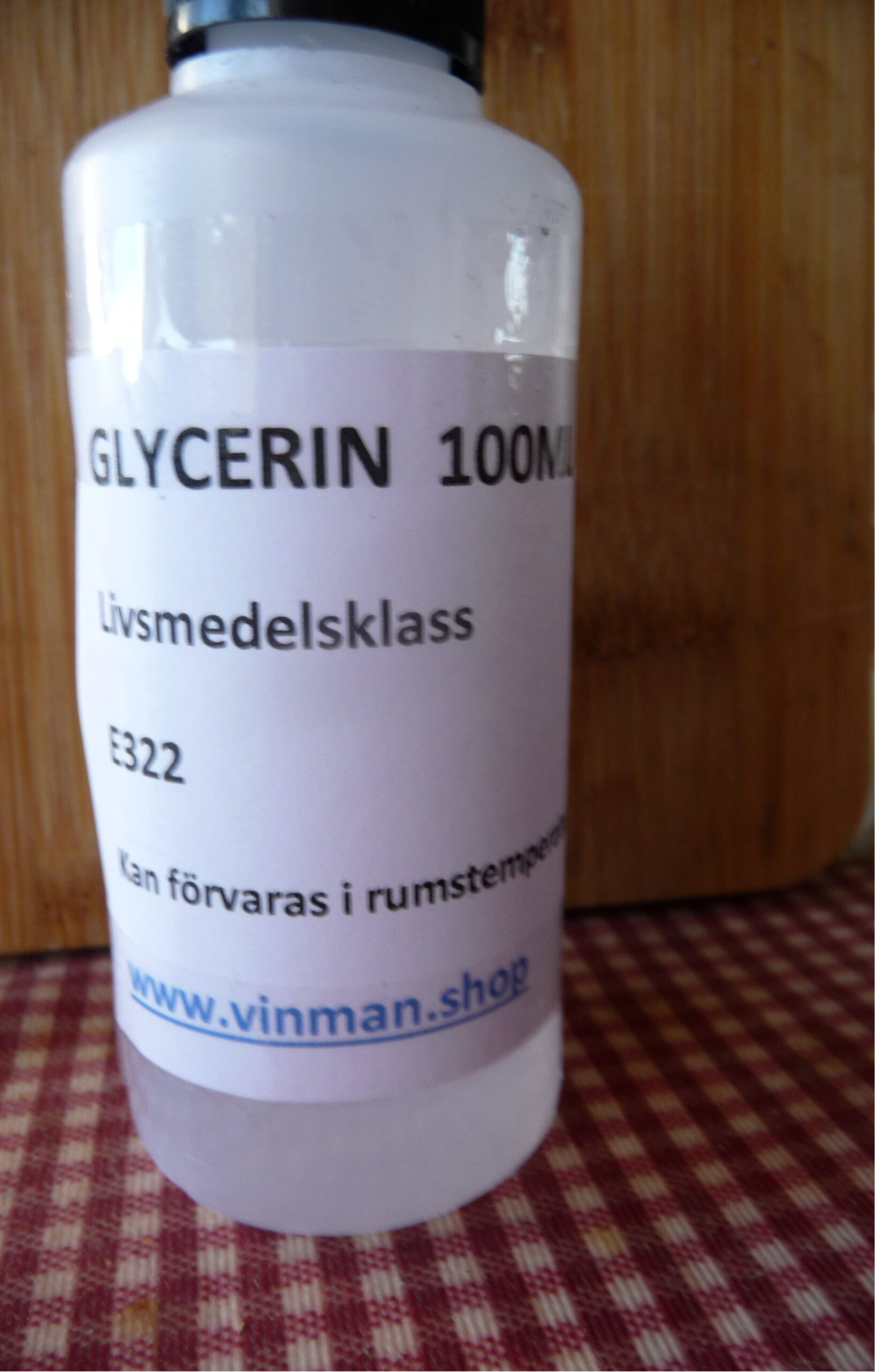 Glycerin Vinförbättrare "Snabblagrare"  100 ml Art.nr.CBF49606