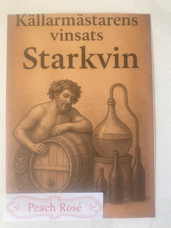 Källarmästarens Peach Rosé Art.nr 100006