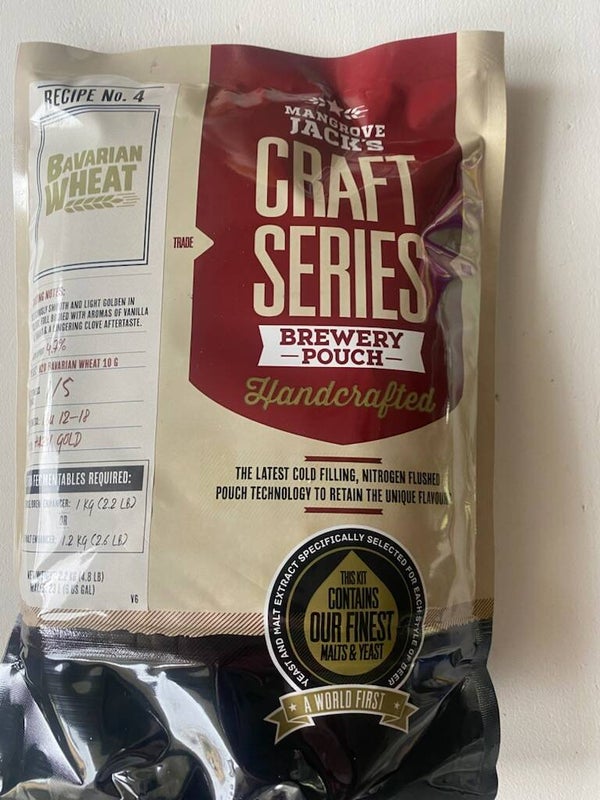 Mangrove Jacks Craft Serie  Bavarian Wheat 2,2 kg (Veteöl)