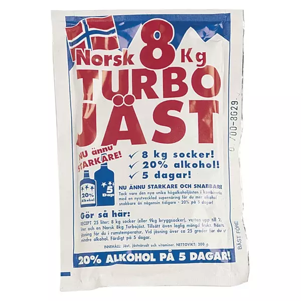 Norsk 8 kg turbojäst          art.nr.20201