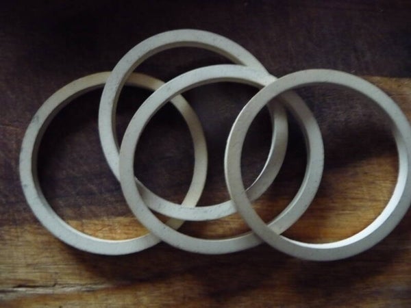 Mejerikopplingspackning  73/61 mm. gummi