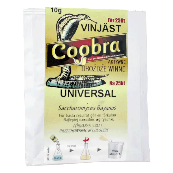 Coobra Vinjäst Universal 10 gram  Art.nr 20402