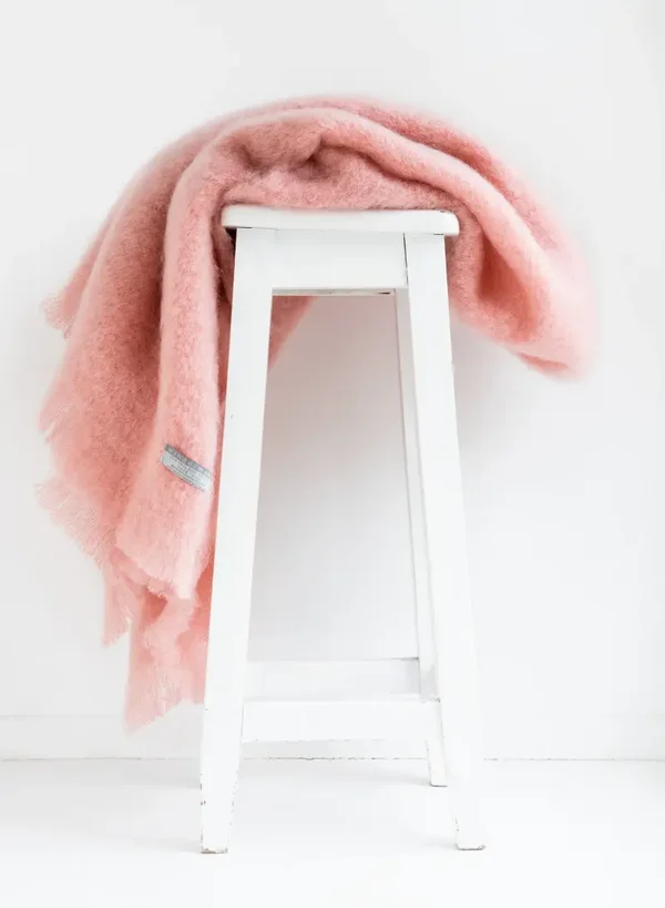 NZ Mohair Throw - Dusk
