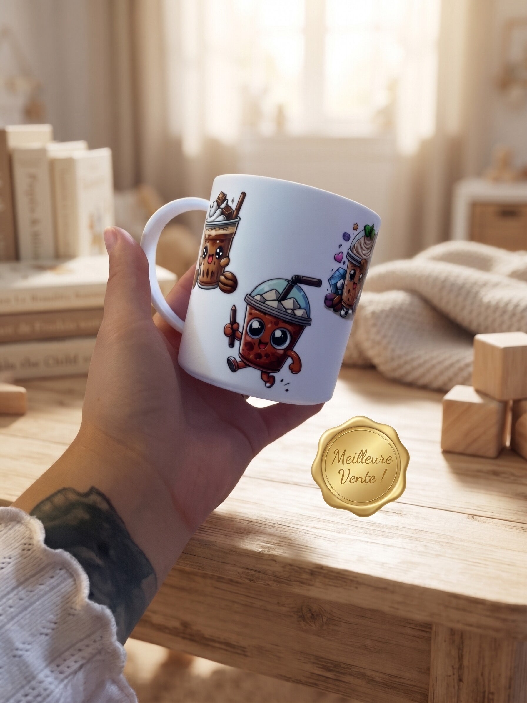 Tasse en plastique