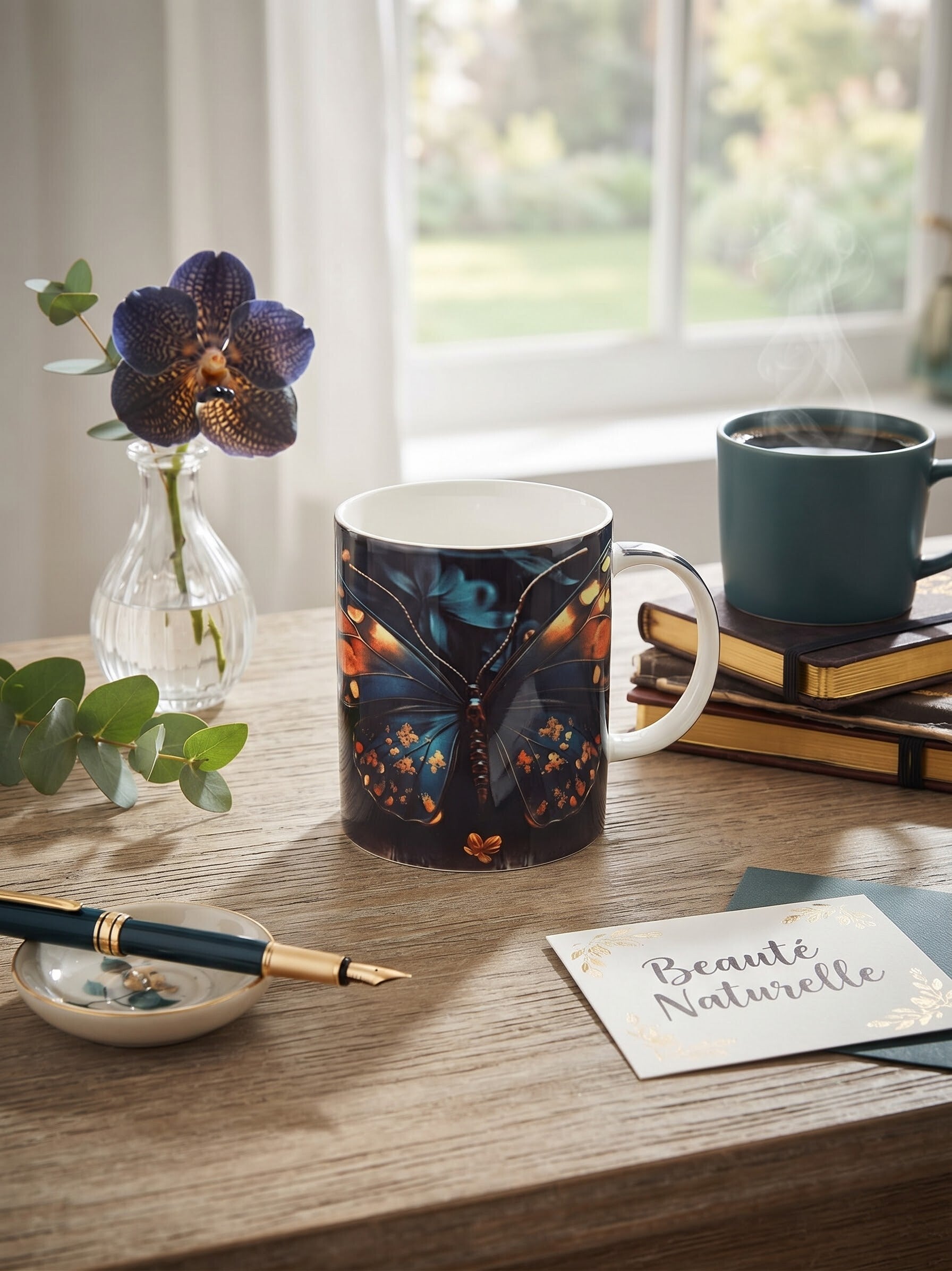 Mug papillon