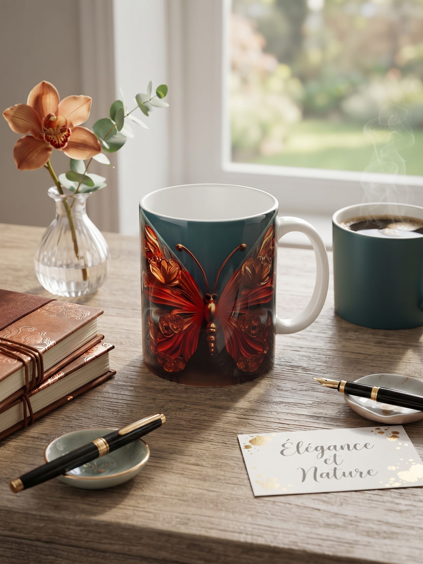 Mug papillon