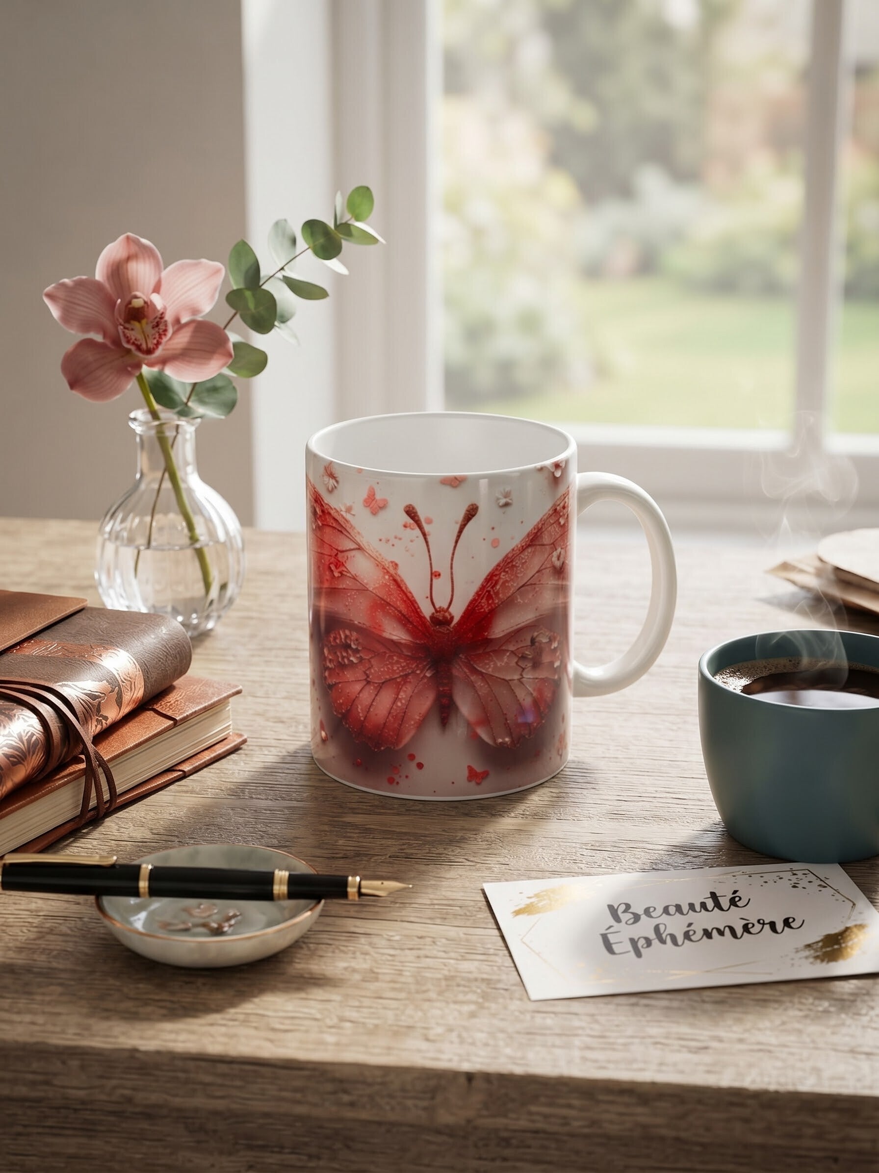 Mug papillon