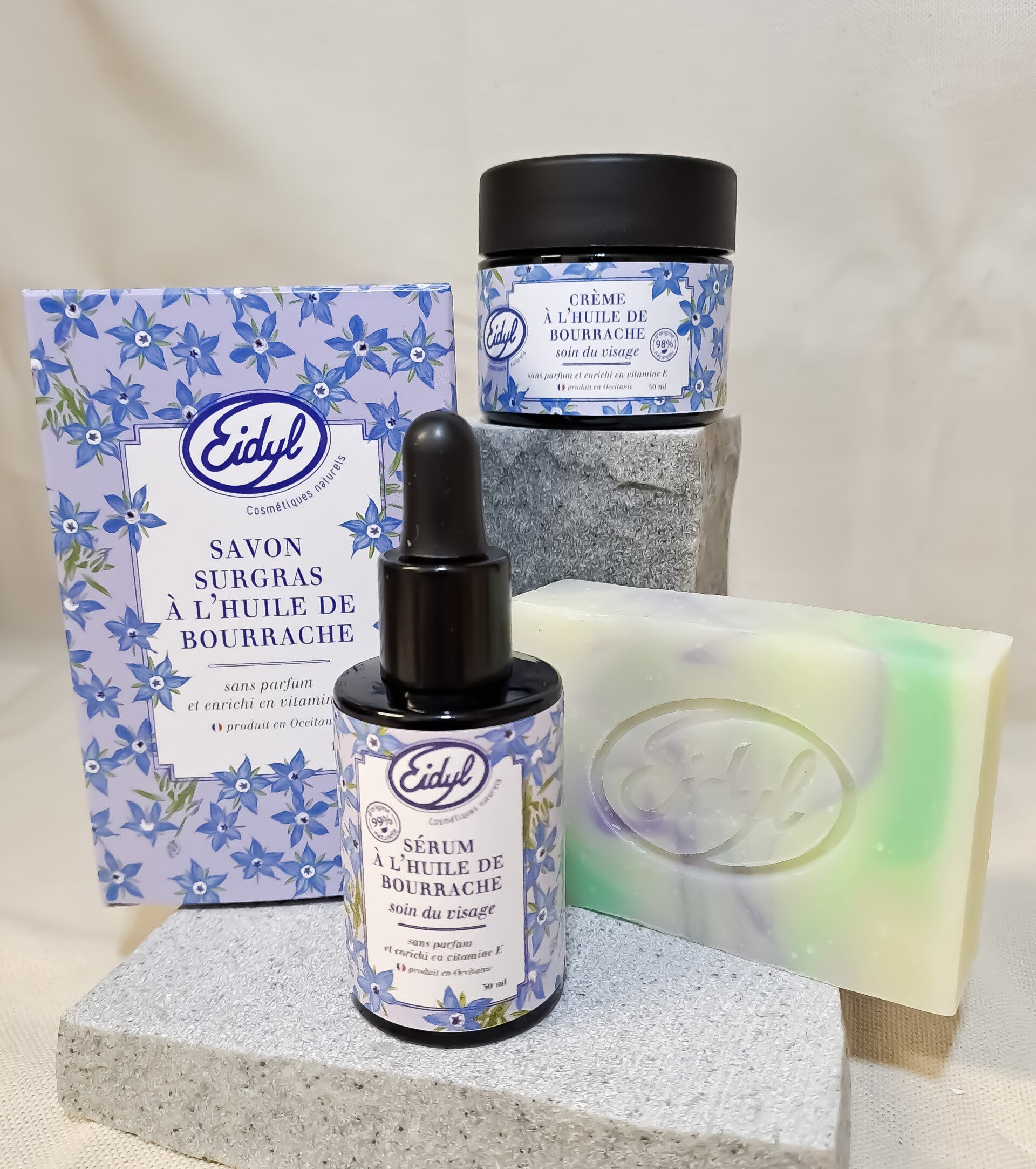 Routine complète à l'huile de bourrache