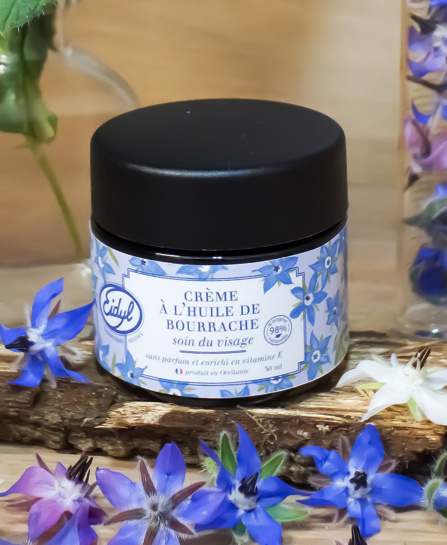 Crème de soin du visage à l'huile de bourrache 50ml