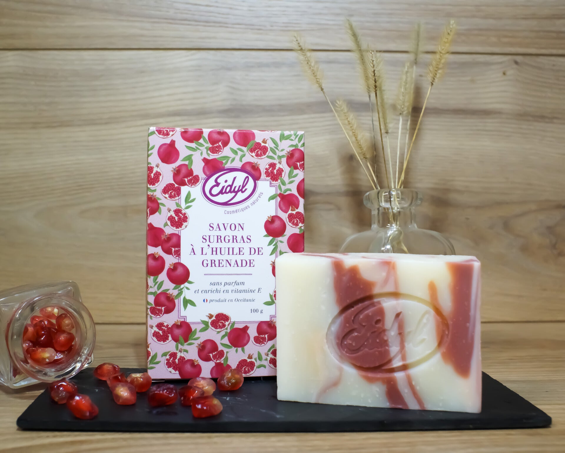 Savon surgras à l'huile de grenade 100g