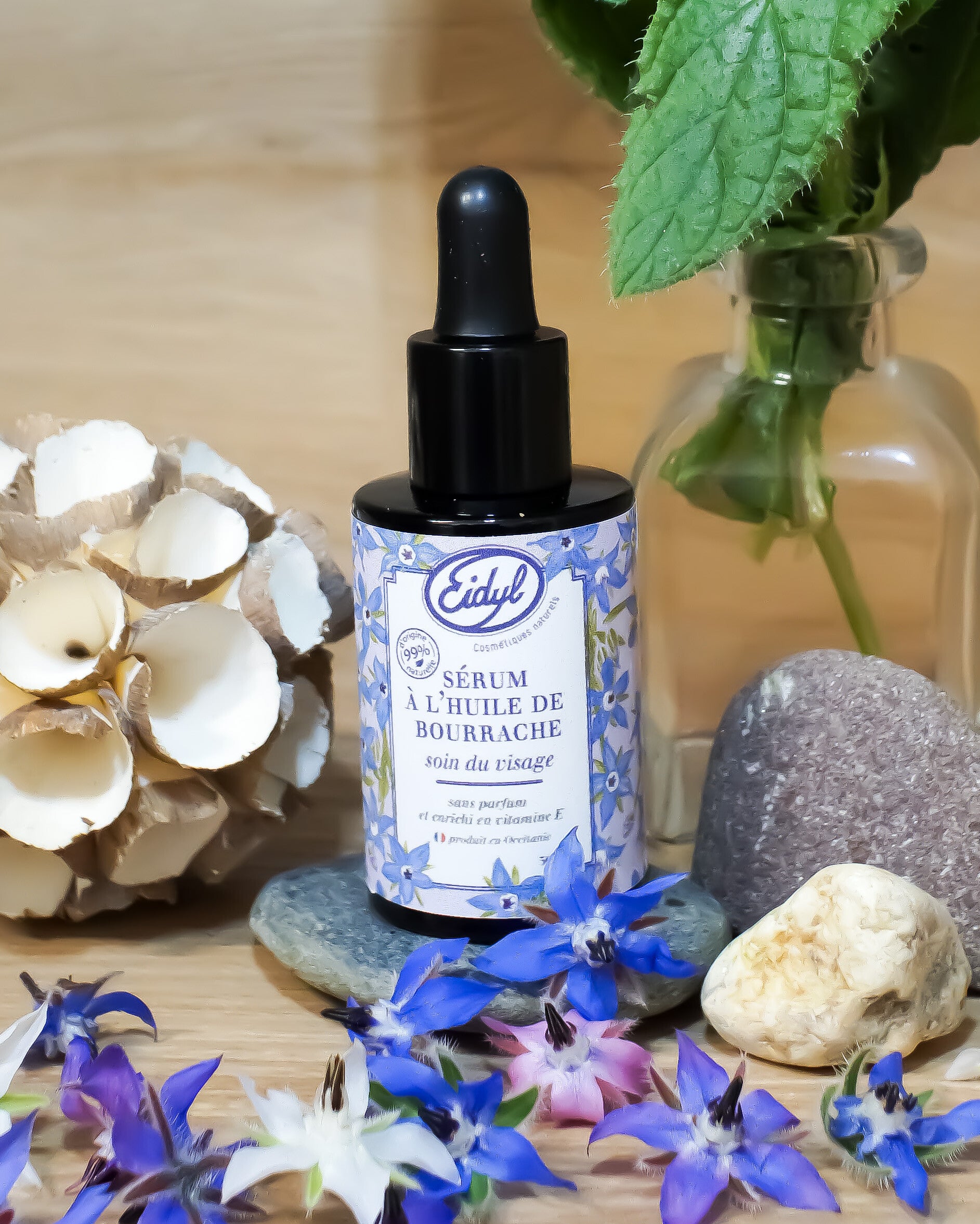 Sérum de soin du visage à l'huile de bourrache 30ml