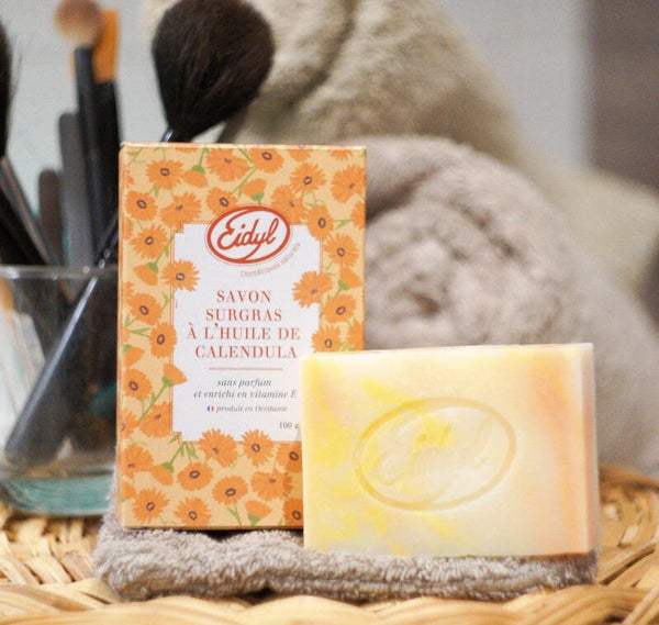 Savon surgras à l'huile de calendula 100g