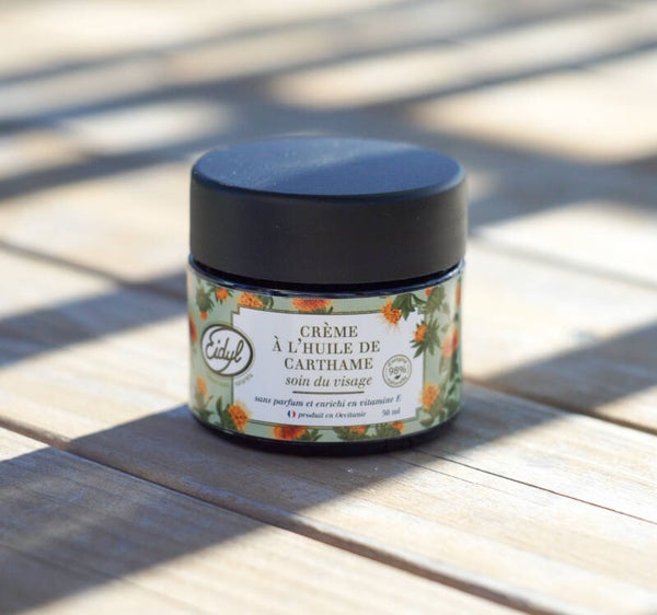 Crème de soin du visage à l'huile de carthame 50ml