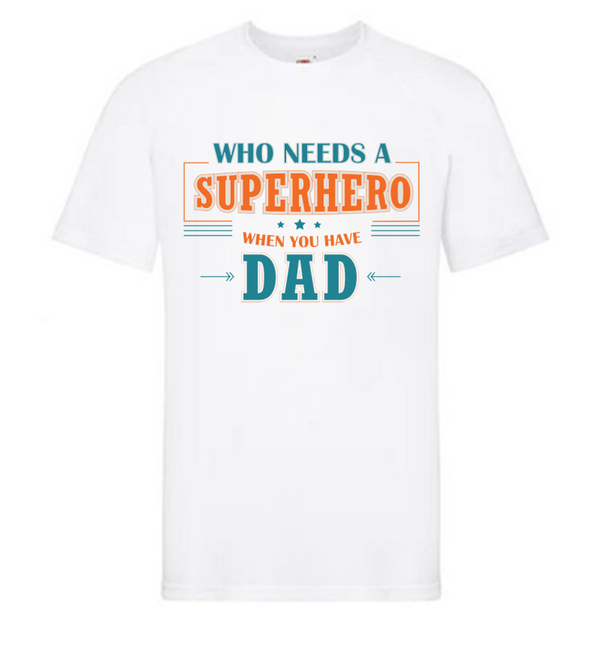 Superhero dad