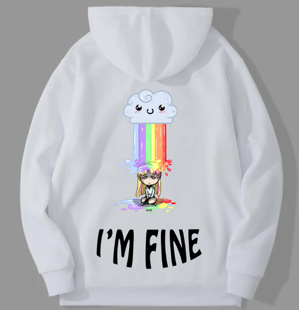 Hoodie I'm fine